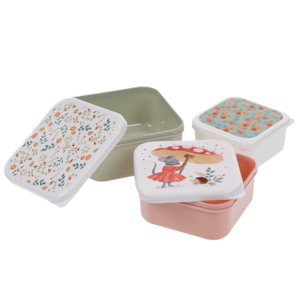 Set de 3 Boîtes à goûter Charlie