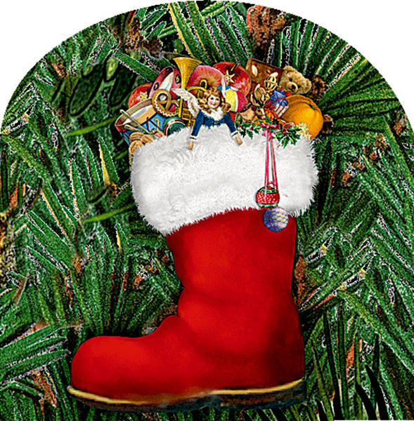 Calendrier de l'Avent Couronne de Sapin Nostalgique