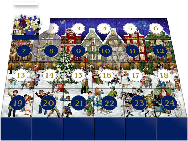 Puzzle Calendrier de l'Avent Soirée d'hiver en ville