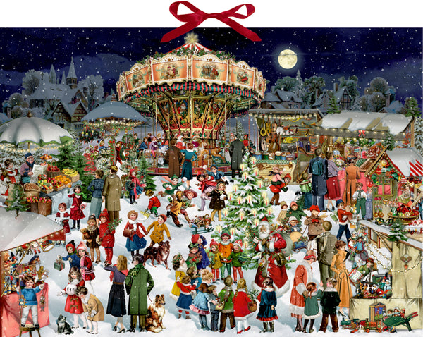 Calendrier de l'Avent Marché de Noël