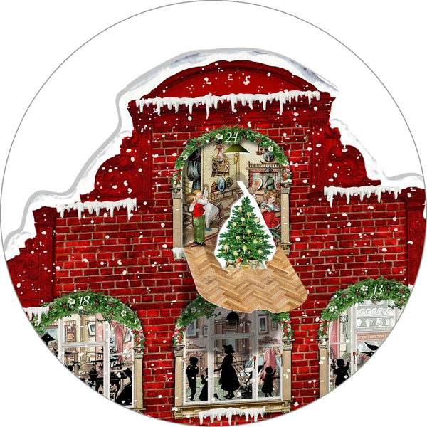 Calendrier de l'Avent Maison de Noël