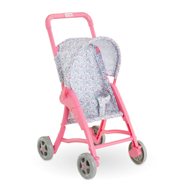 Poussette Florale pour poupon 30 cm (18m+)