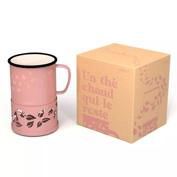 Mug chauffant Sixtea rose