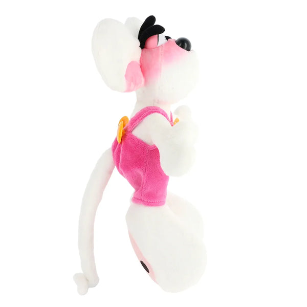 Peluche Diddl en salopette Rose 30cm
