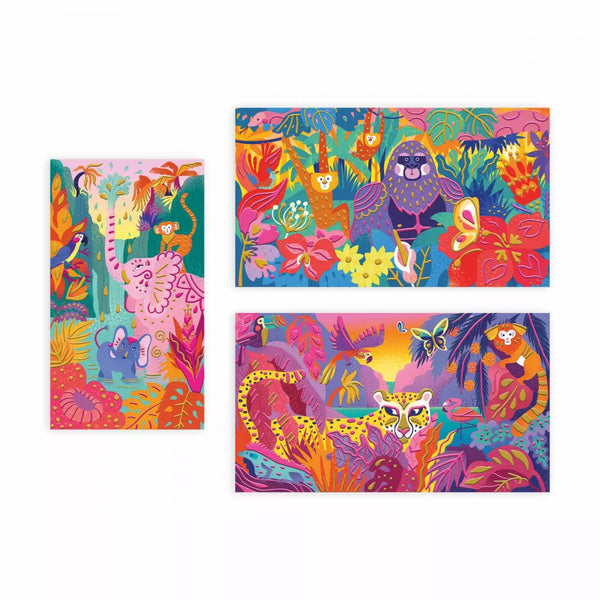 Peinture 3D Jungle (7+)