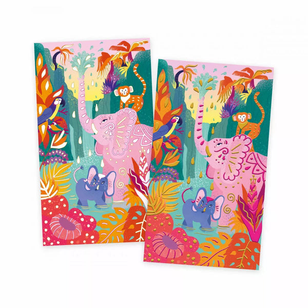 Peinture 3D Jungle (7+)
