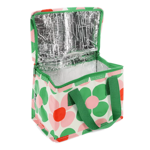 Sac à Lunch isotherme Daisy rose et vert