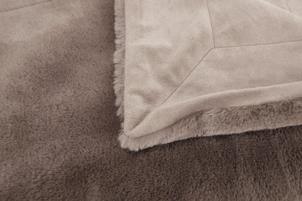 Plaid Luxe Châtaigne 130x170cm