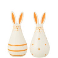 Lapin à Lunettes Orange
