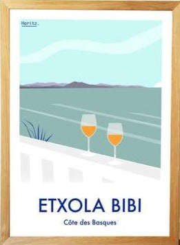 Affiche Etxola Bibi 21x30cm