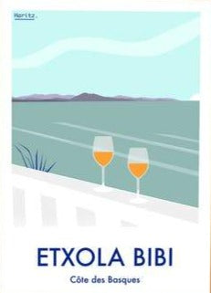 Affiche Etxola Bibi 21x30cm