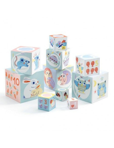 Cubes à empiler Babybloki (12m+)