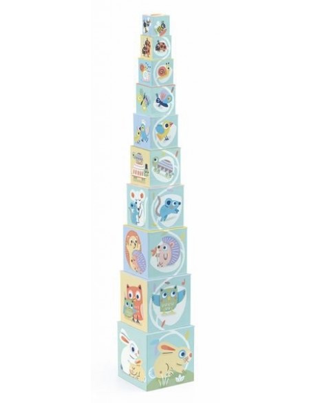 Cubes à empiler Babybloki (12m+)