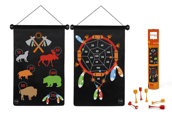 Jeu de fléchettes magnétiques - Indien (5+)