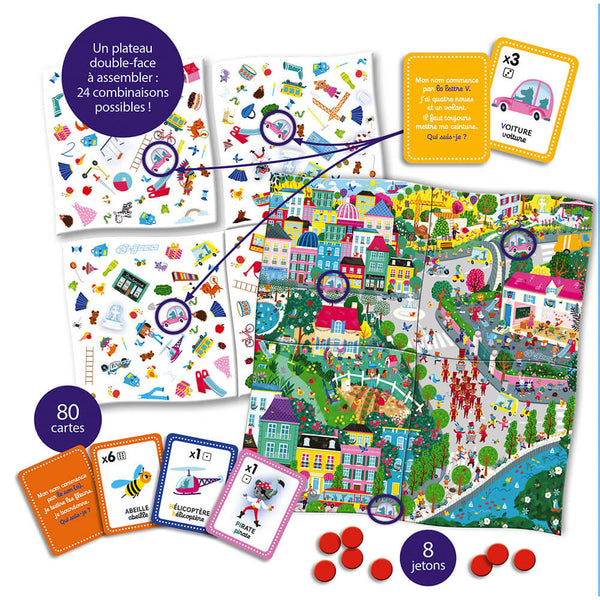 Cherche et Trouve - Les lettres (5+)