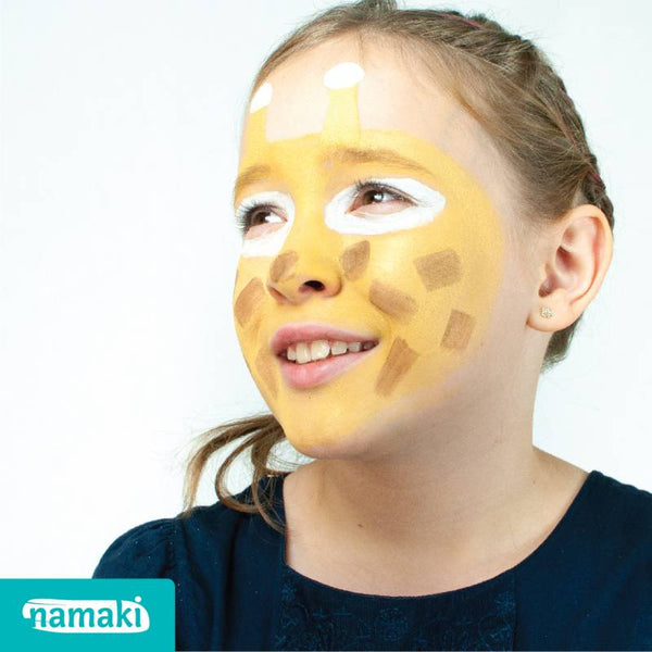Kit de maquillage 3 couleurs Lion ou Girafe Bio